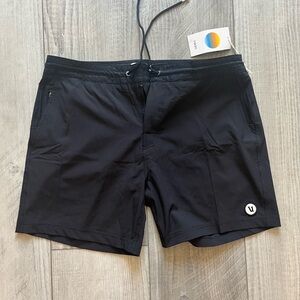 Vuori Black Athletic Shorts